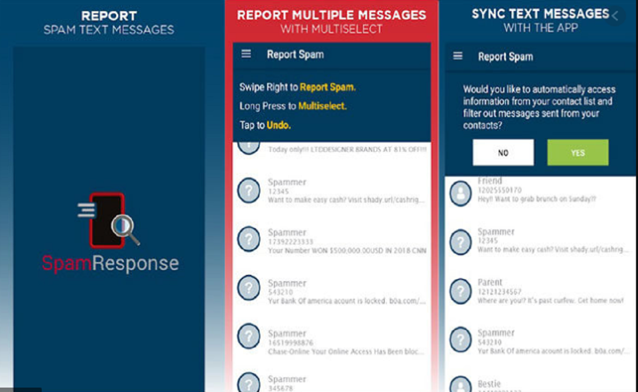 Spam Response App All Details Provided Brunchvirals