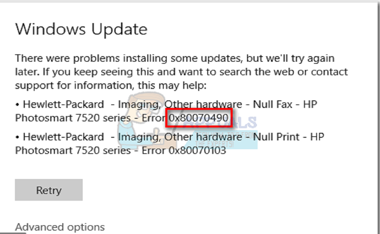 hewlett packard imaging null print