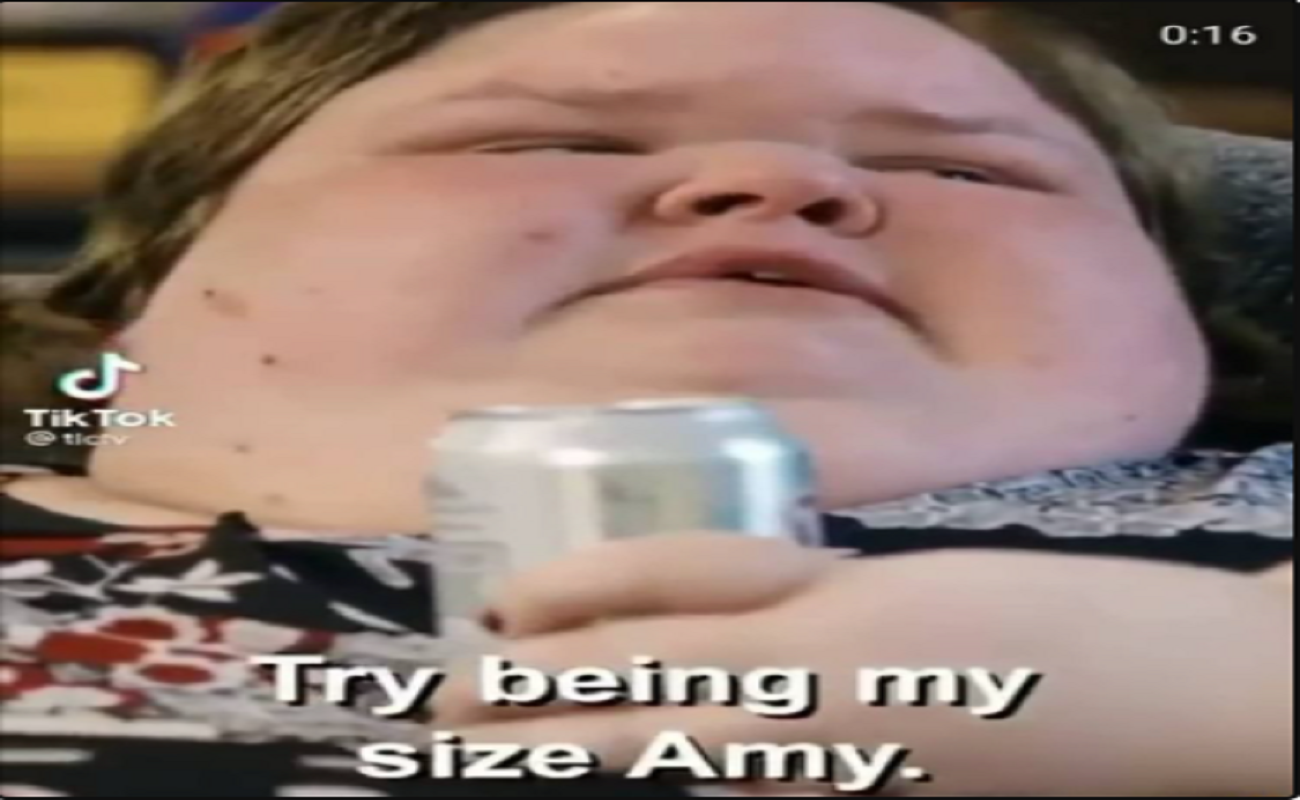 Try Being My Size Amy Tiktok But What Does It Mean Brunchvirals