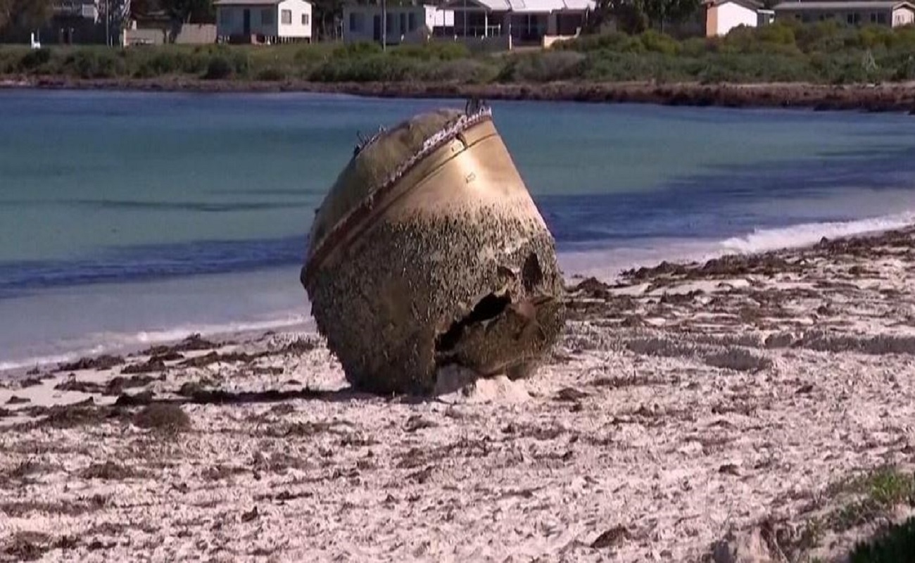 What Is The Mystery Cylinder On Australian Beach? Explained | BrunchVirals